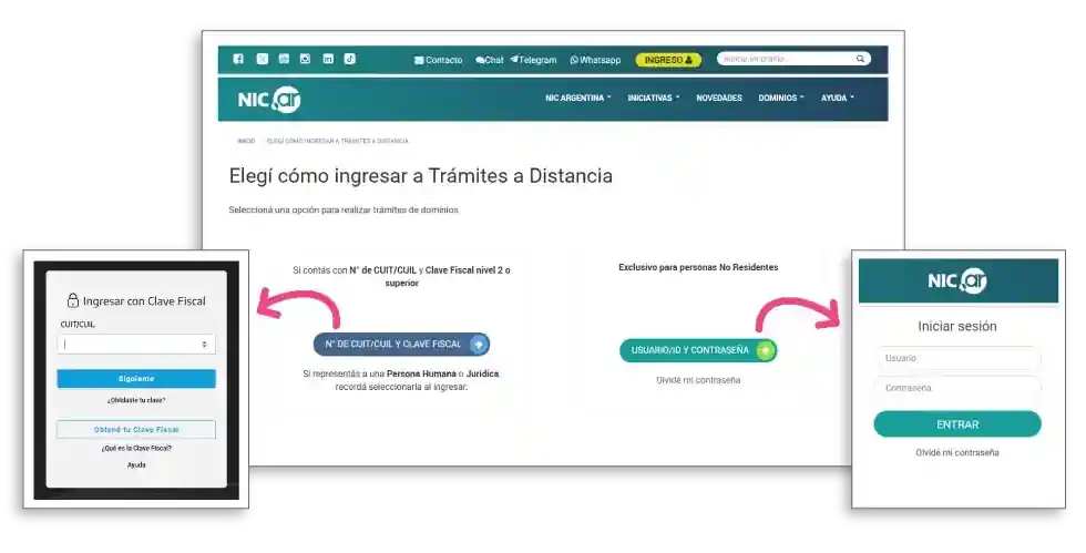 Delegar dominios nic.ar 1 ingreso3b 2025 Alejandro Powazniak
