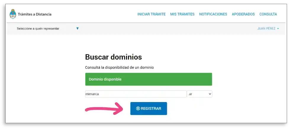 Registrar dominio en nic.ar 3 registro 3 Alejandro Powazniak